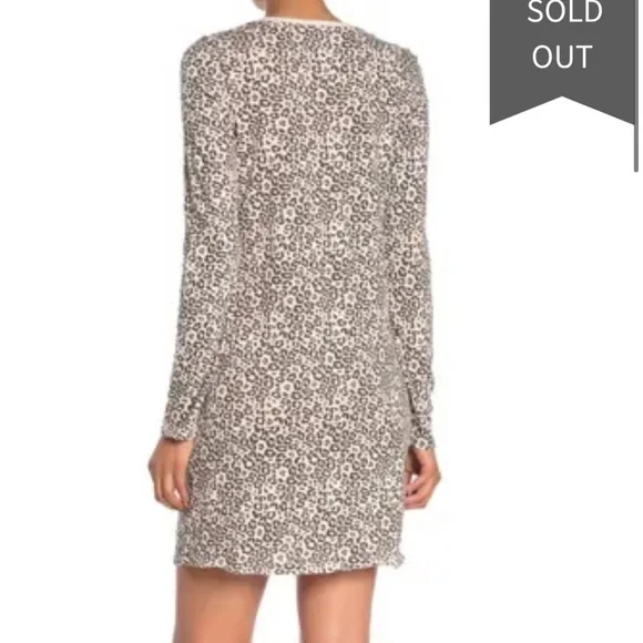 ATM Anthony Thomas Melillo Leopard T-Shirt Dress - Picture 2 of 8